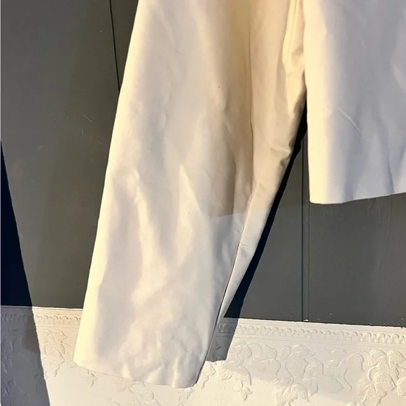 7 For All Mankind Cropped Ivory Blazer - Picture 4 of 5